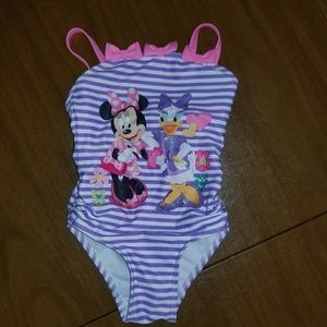 Minnie Mouse and Daisy 1 Piece swimsuit for kids